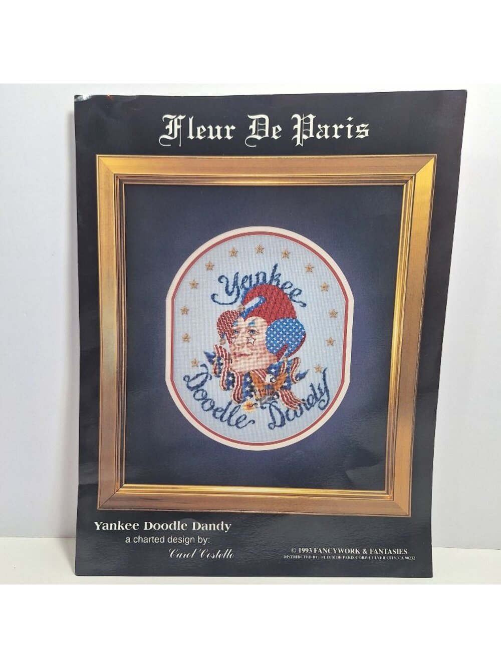 Fleur De Paris Yankee Doodle Dandy Cross-Stitch Chart Book Carol Costello